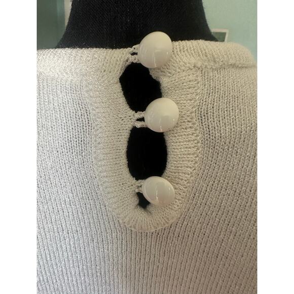 Liz Claiborne Beaded Sweater Dress - Picture 7 of 9